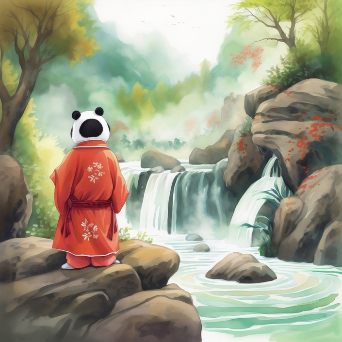 Little Panda and the Flowing River Pg6